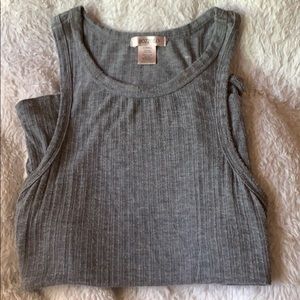 ⭐️3/$20⭐️ Gray textured tank top by Bozzolo